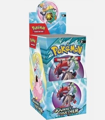 Pokémon TCG Scarlet and Violet 9 Journey Together 18pk Booster box.