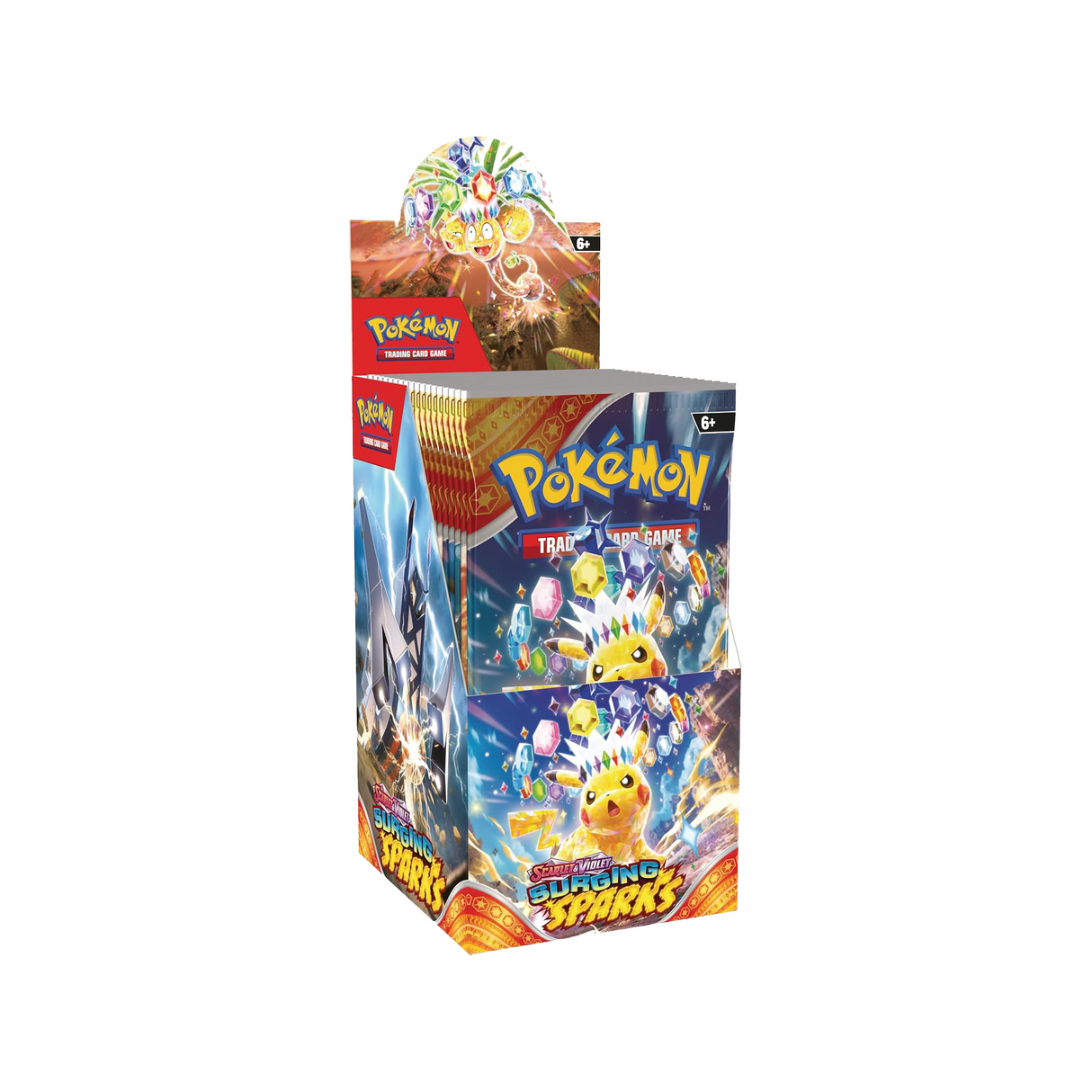 Scarlet and Violet Surging Sparks 18pk half booster box