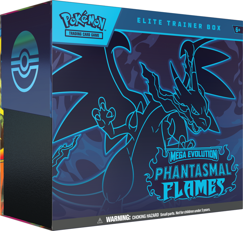 Pokémon TCG: Mega Evolution Phantasmal Flames - Elite Trainer Box