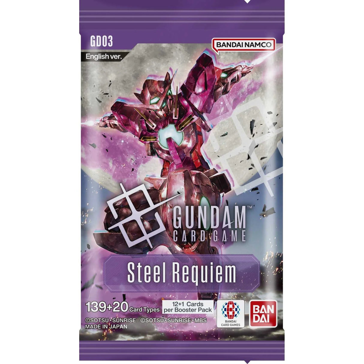 Gundam Card Game: Steel Requiem (GD03) Booster Box
