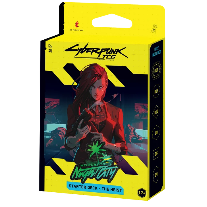 Cyberpunk TCG - Welcome to Night City Starter Deck Display – Embracing Power (Copy)