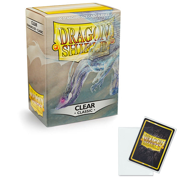 Dragon Shield - Classic Standard Size Sleeves 100pk - Clear