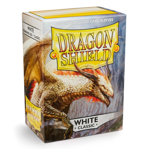 Dragon Shield - Classic Standard Size Sleeves 100pk - White