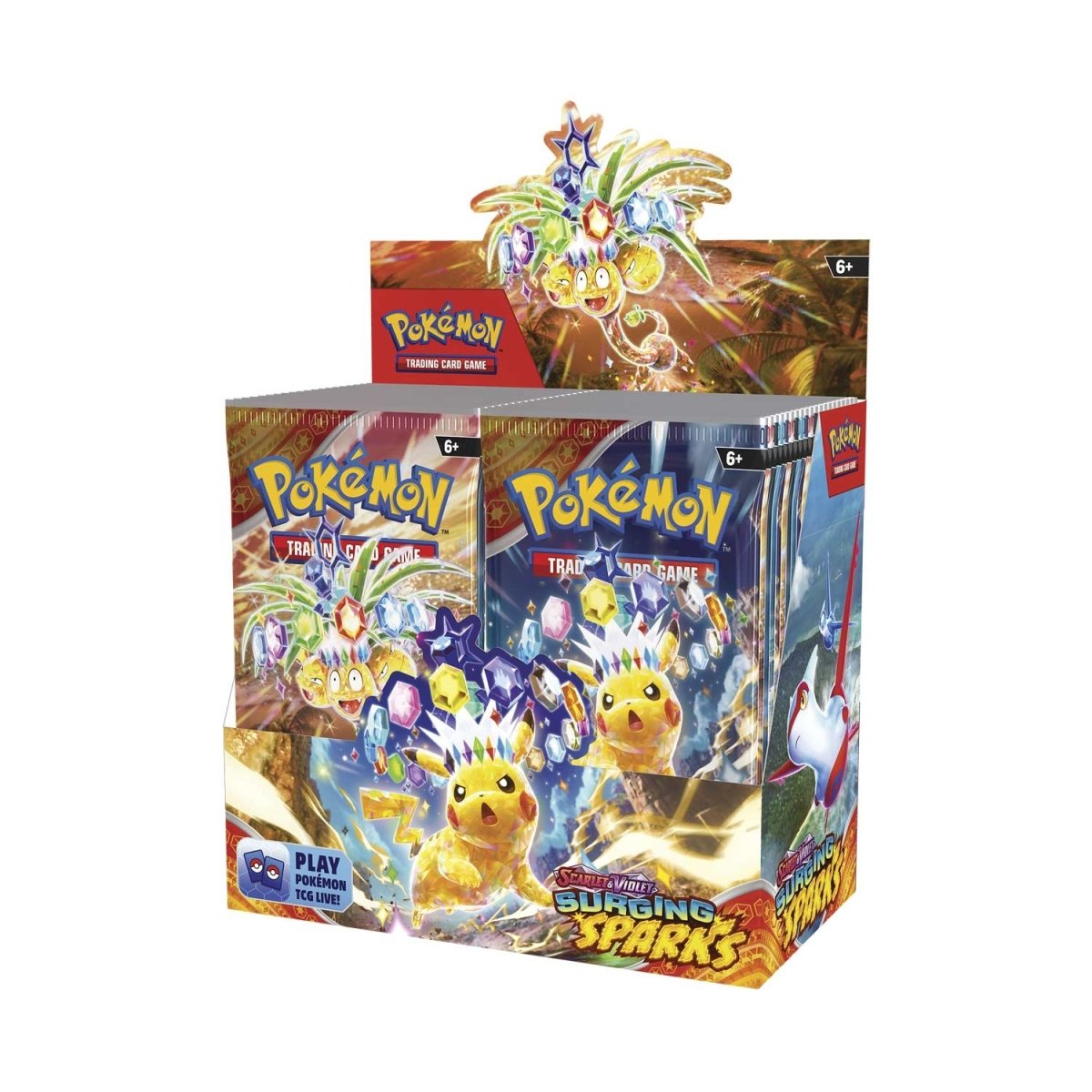 Scarlet and Violet Surging Sparks Booster Box.