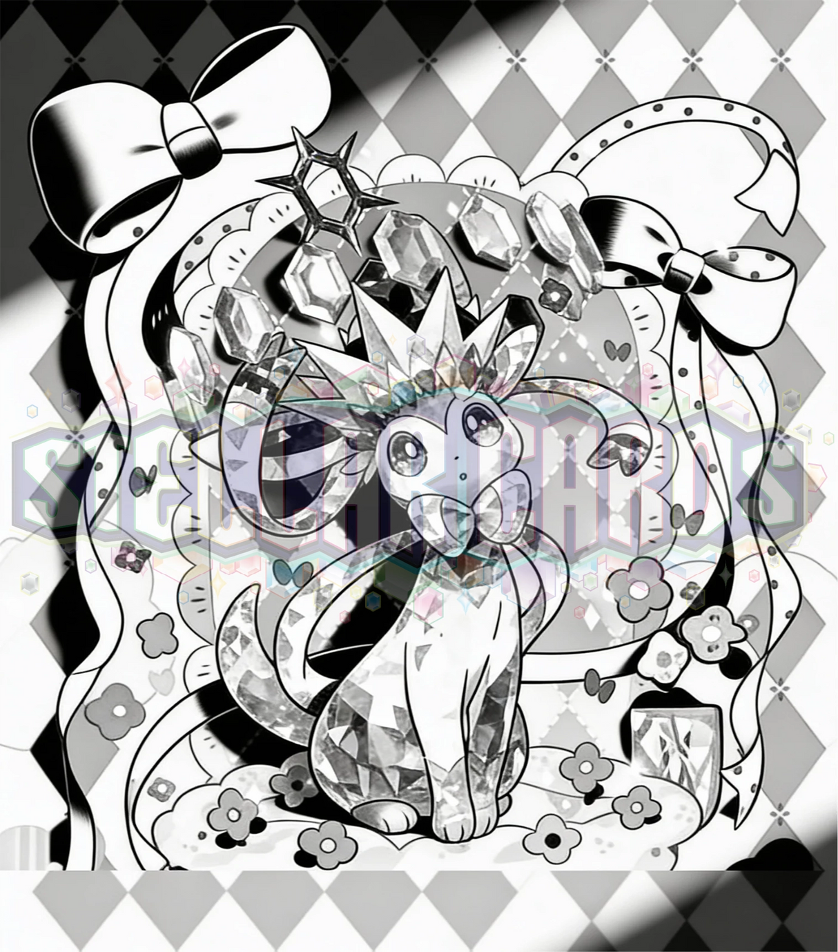 Sylveon Custom Binder (pick your colour)