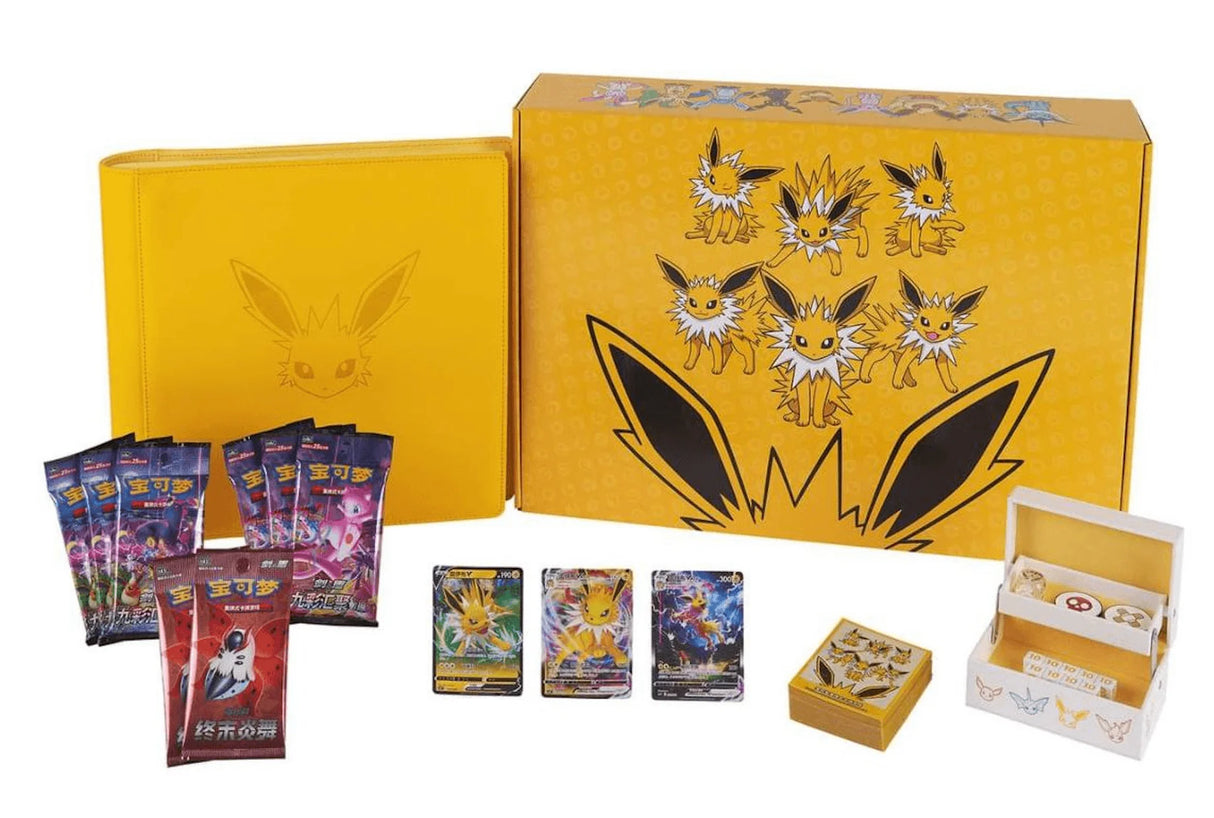 Pokemon Eevee Evolution Jolteon Premium Gift Box Eeveelution (Simplified Chinese)