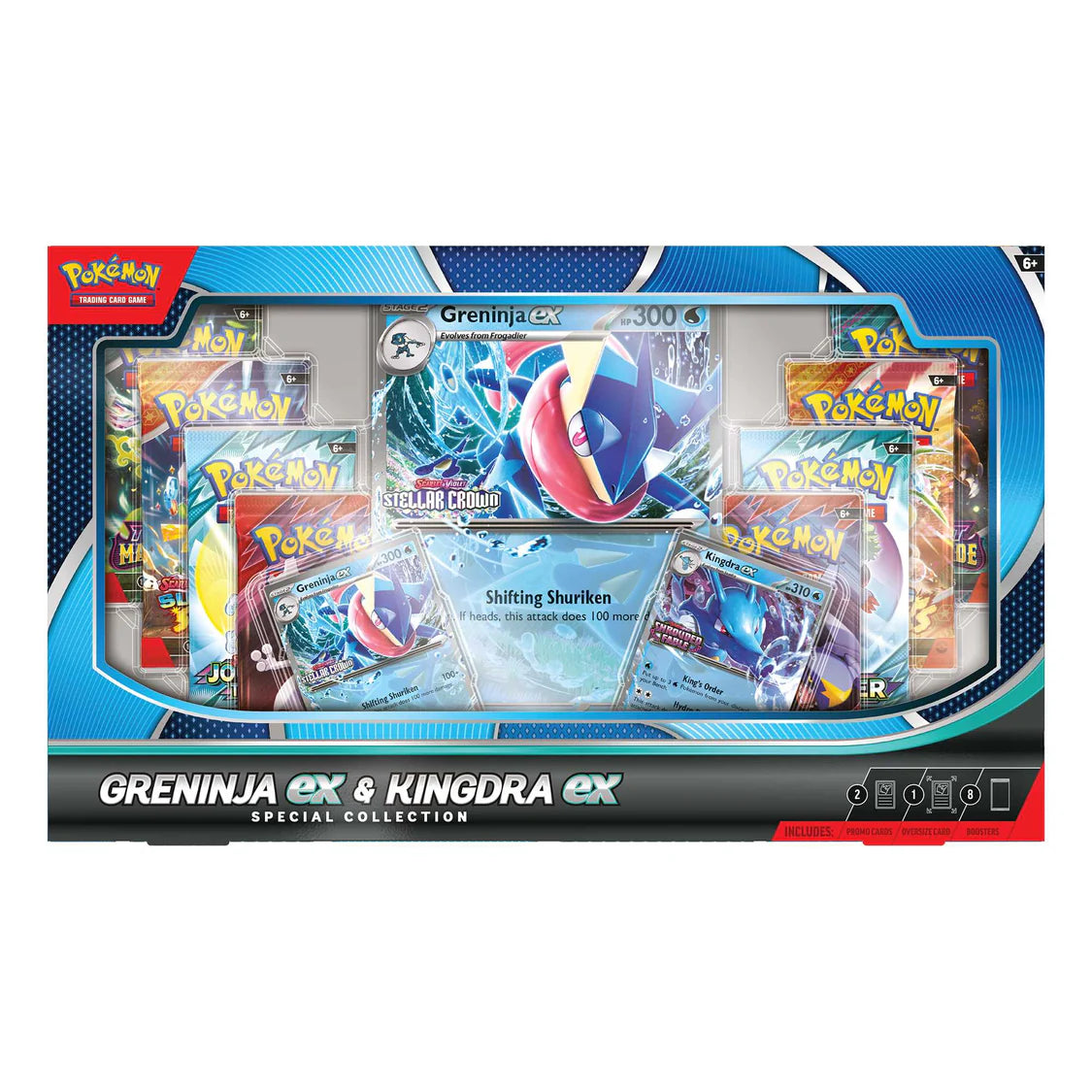Pokémon TCG: Greninja ex/Kingdra ex Special Collection
