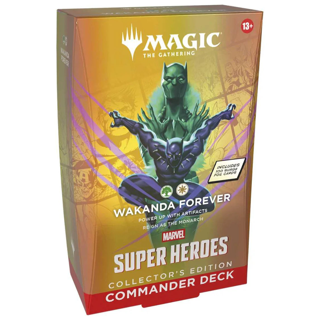 Marvel Super Heroes Collector's Commander Deck - Wakanda Forever