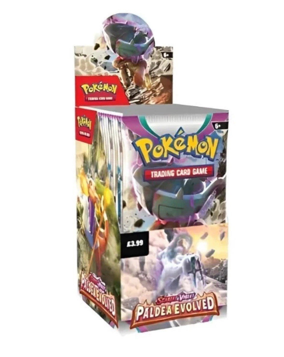 Scarlet and Violet Paldea Evolved 18pk half booster box