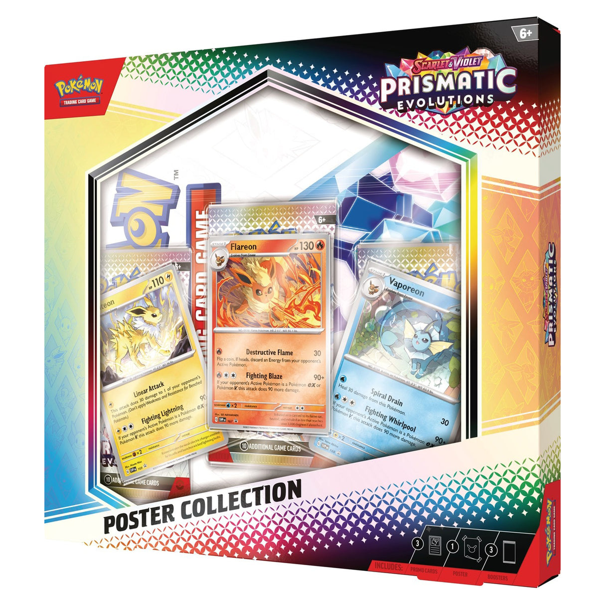 Scarlet & Violet 8.5 Prismatic Evolution Poster Collection