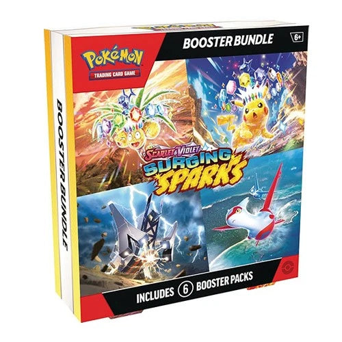 Pokémon Surging Sparks 6pk booster Bundle