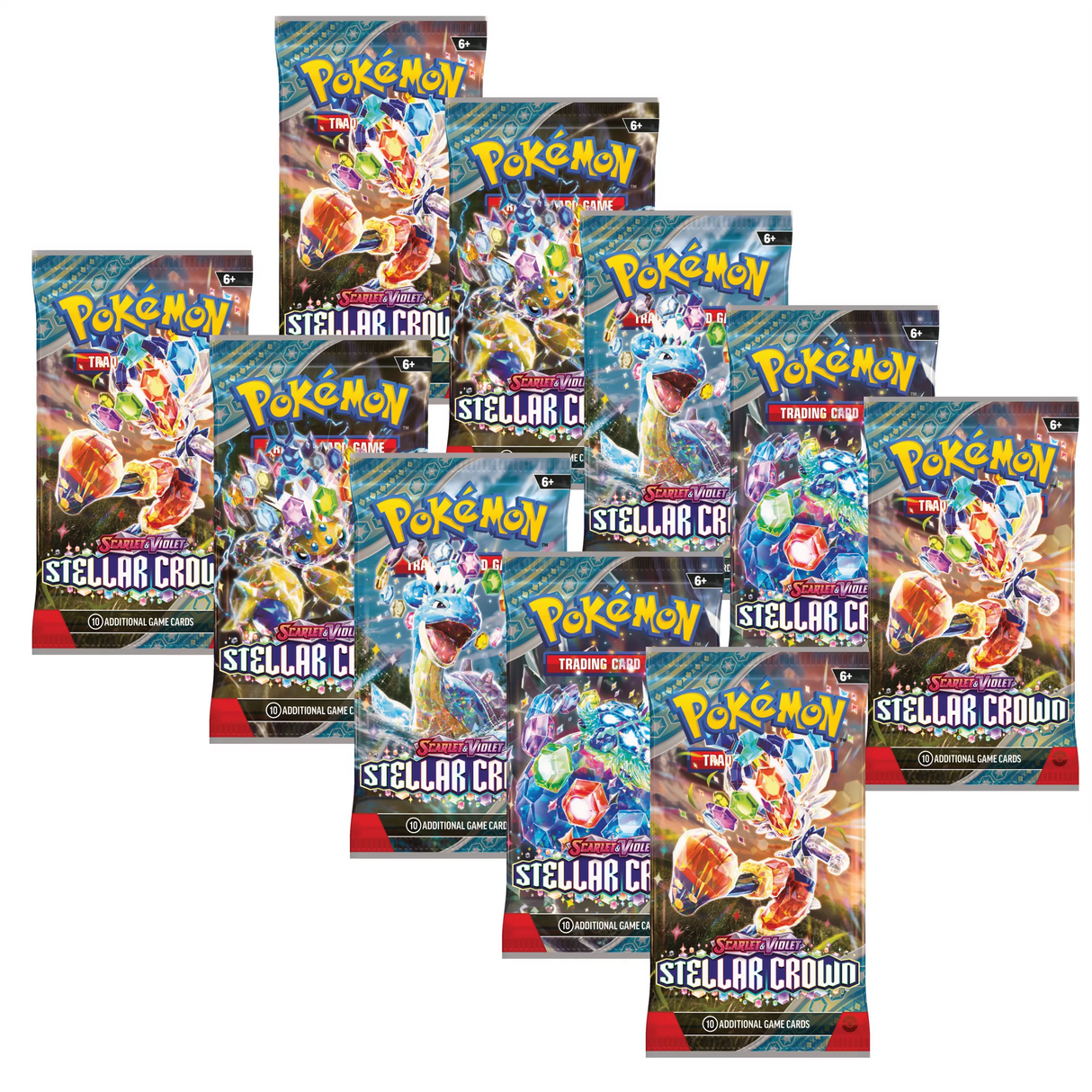 Scarlet and Violet Stellar Crown 10pk Booster bundle
