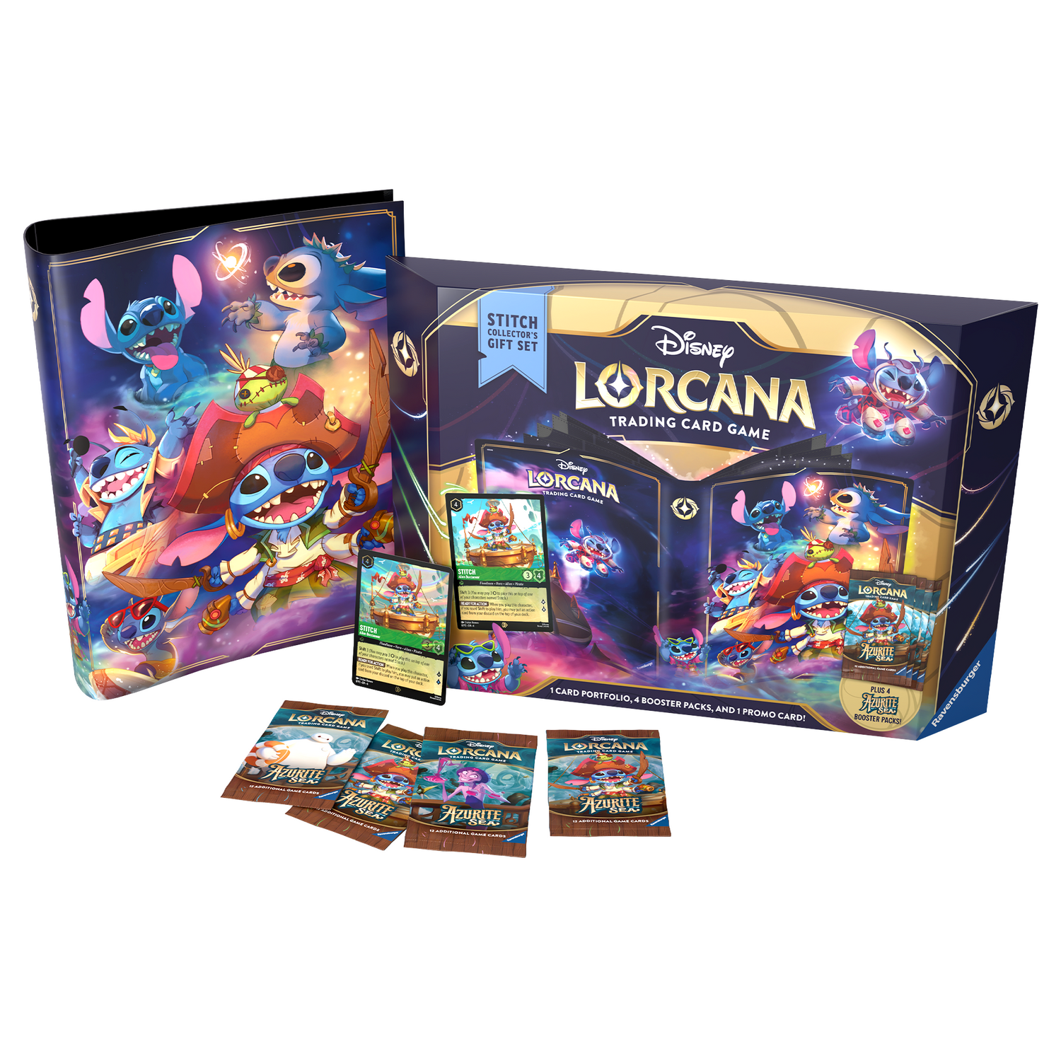 Disney Lorcana: Azurite Sea Stitch Collector's Gift Set