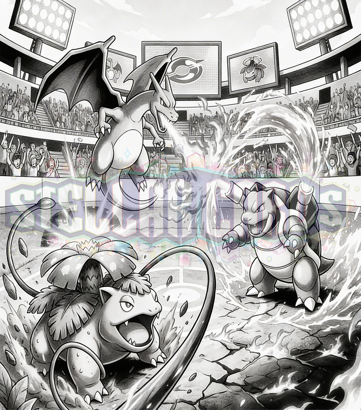 Arena Battle Custom Binder (pick your colour)