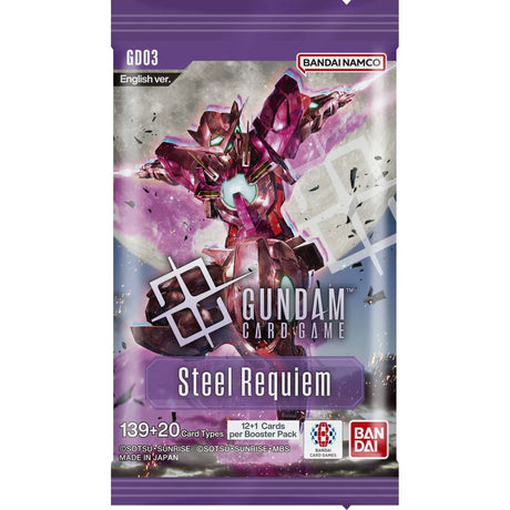 Gundam Card Game: Steel Requiem (GD03) Booster Box