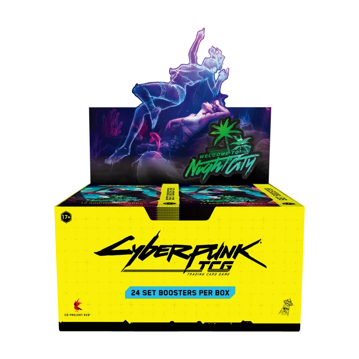Cyberpunk TCG - Welcome to Night City Retail Booster Display