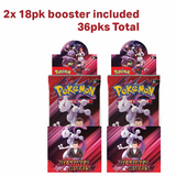 Pokémon TCG Scarlet and Violet 10 Destined Rivals 36pk (2x 18pk) Booster box.