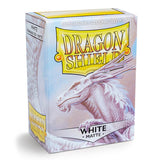 Dragon Shield - Matte Standard Size Sleeves 100pk - White