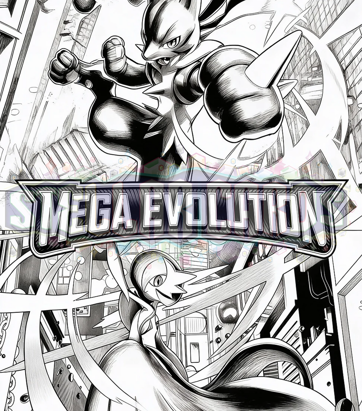 Mega Evolutions ME1 Custom Binder (pick your colour)