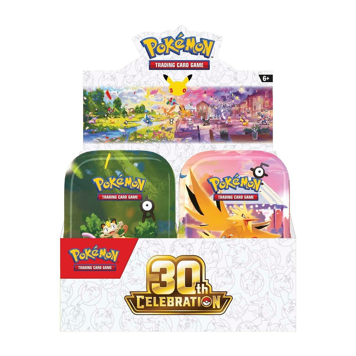 Pokémon TCG: Mini Tins - Assorted Display - 30th Celebration