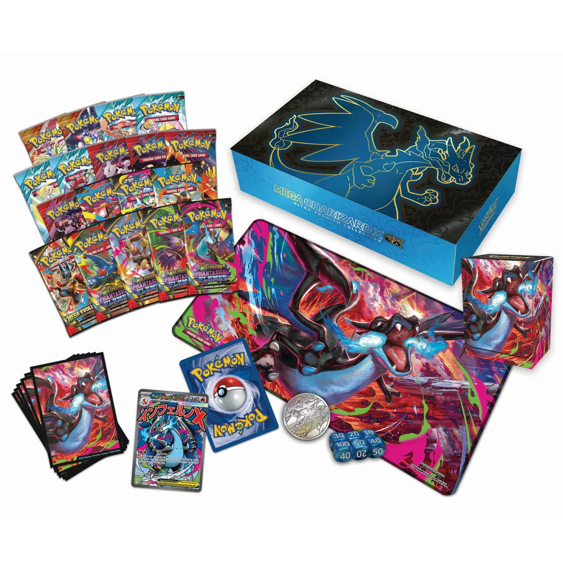 Pokémon TCG: Mega Charizard Ultra-Premium Collection (BROKEN SEAL)