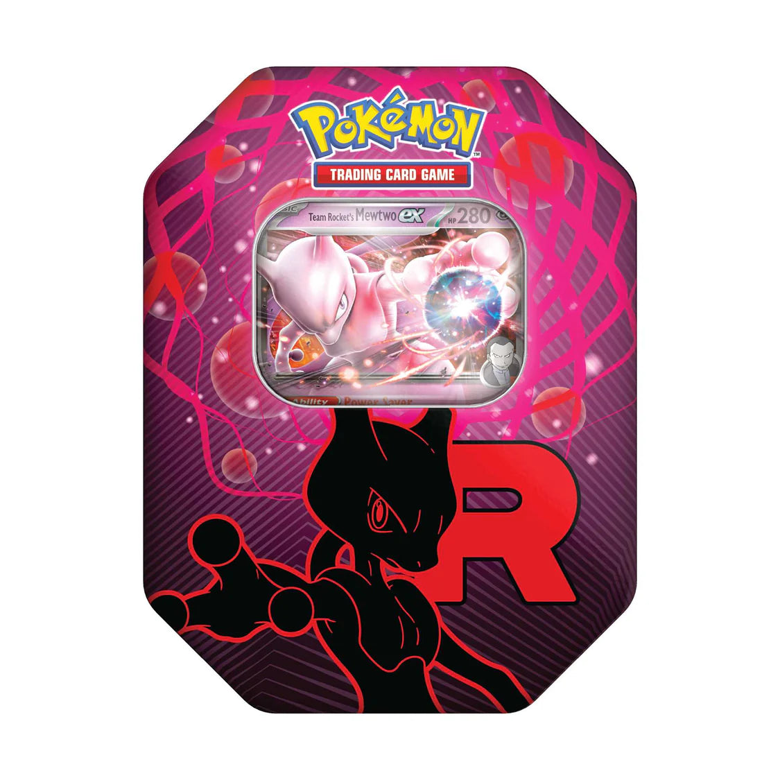 Pokémon TCG: Team Rocket Tin - Team Rocket's Mewtwo ex