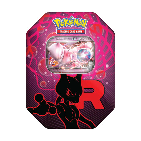 Pokémon TCG: Team Rocket Tin - Team Rocket's Mewtwo ex