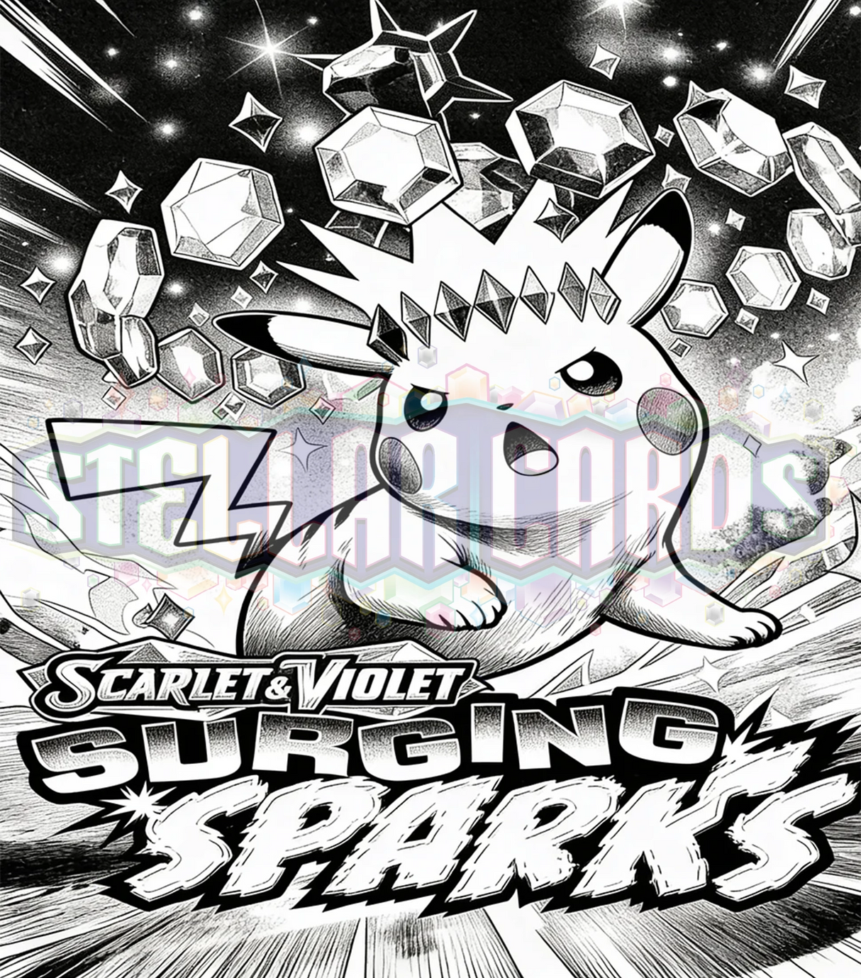Surging Sparks Custom Binder (pick your colour)