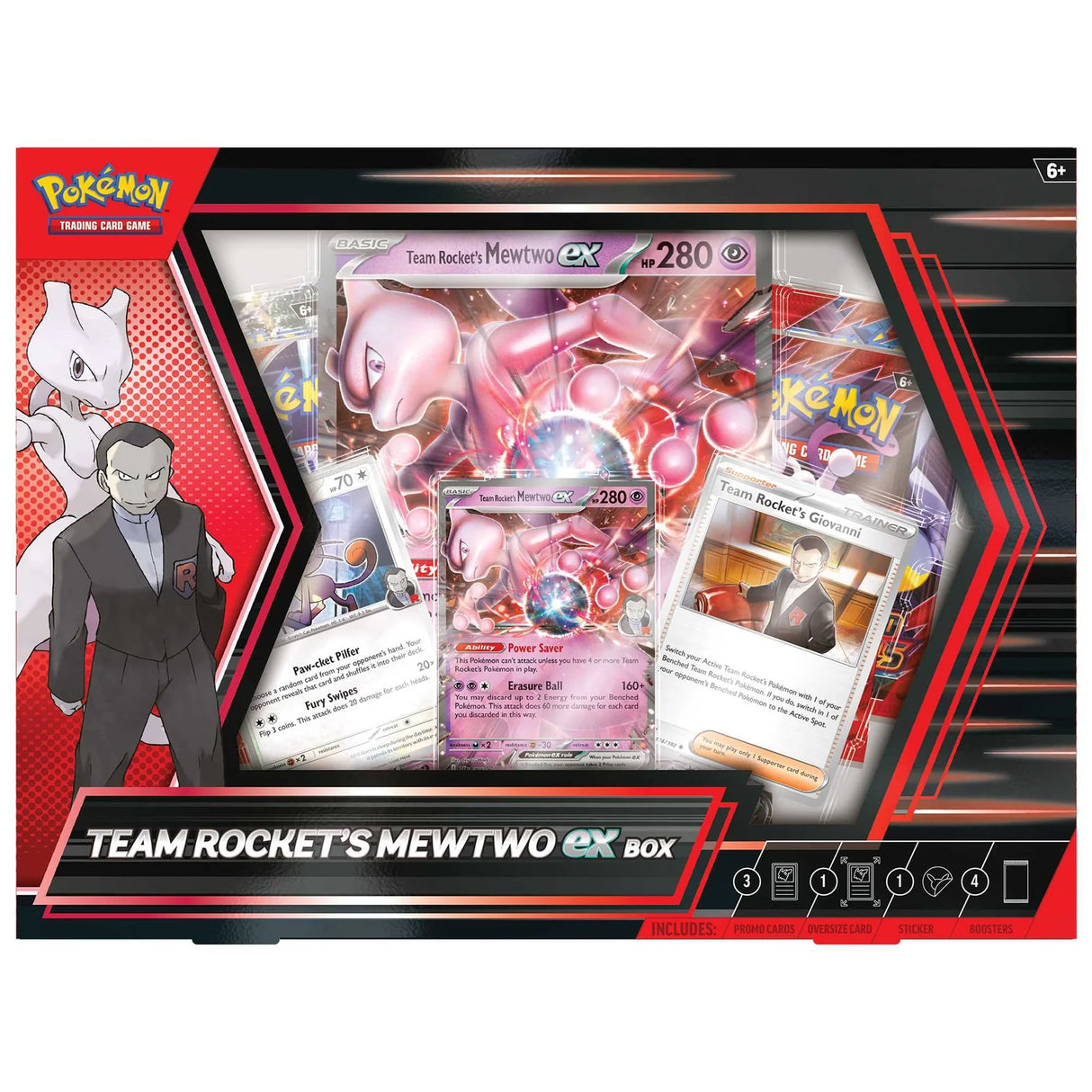 Pokemon Team Rocket’s Mewtwo EX Box