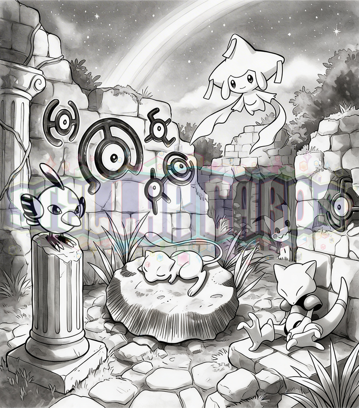 Psychic Type Custom Binder (pick your colour)