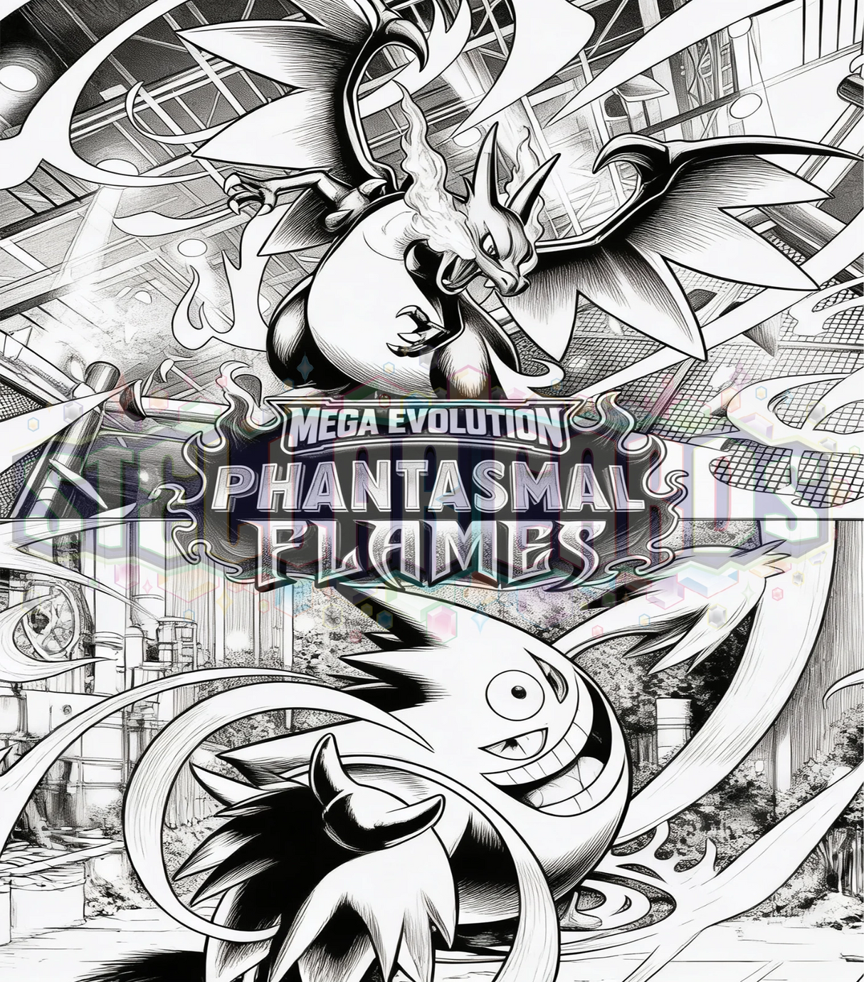 Phantasmal Flames Custom Binder (pick your colour)