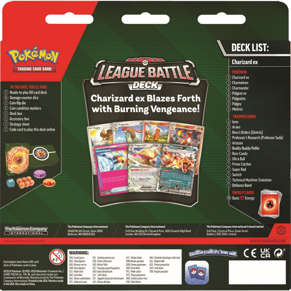 Charizard EX League Battle Deck
