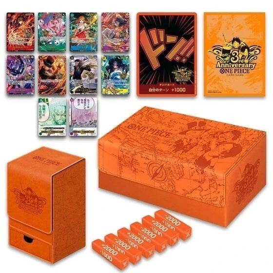 ENGLISH ONE PIECE Card Game 3rd ANNIVERSARY SET