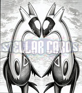 Love Birds Custom Engraved Binder (Pick your colour)