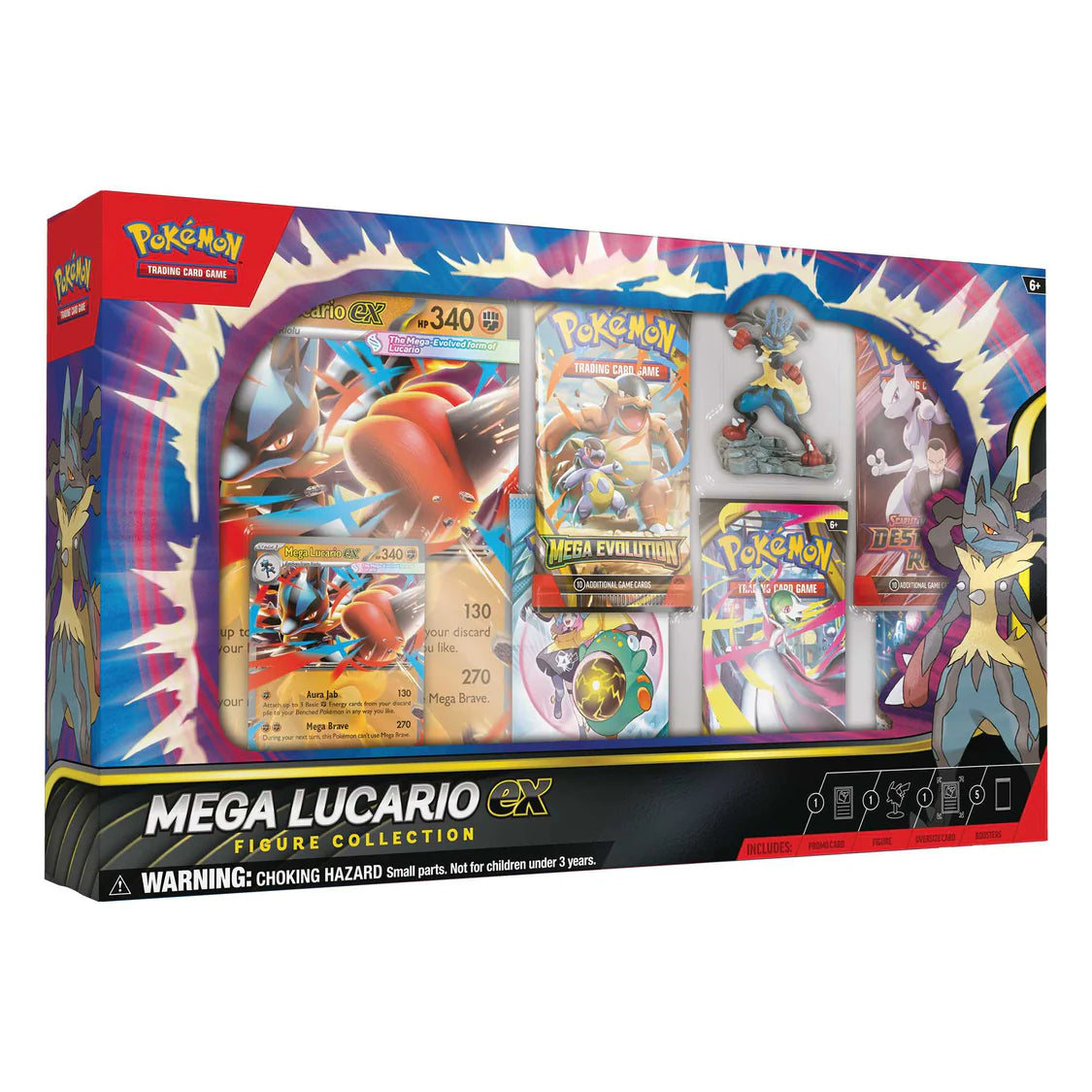 Mega Lucario EX Figure Collection Box