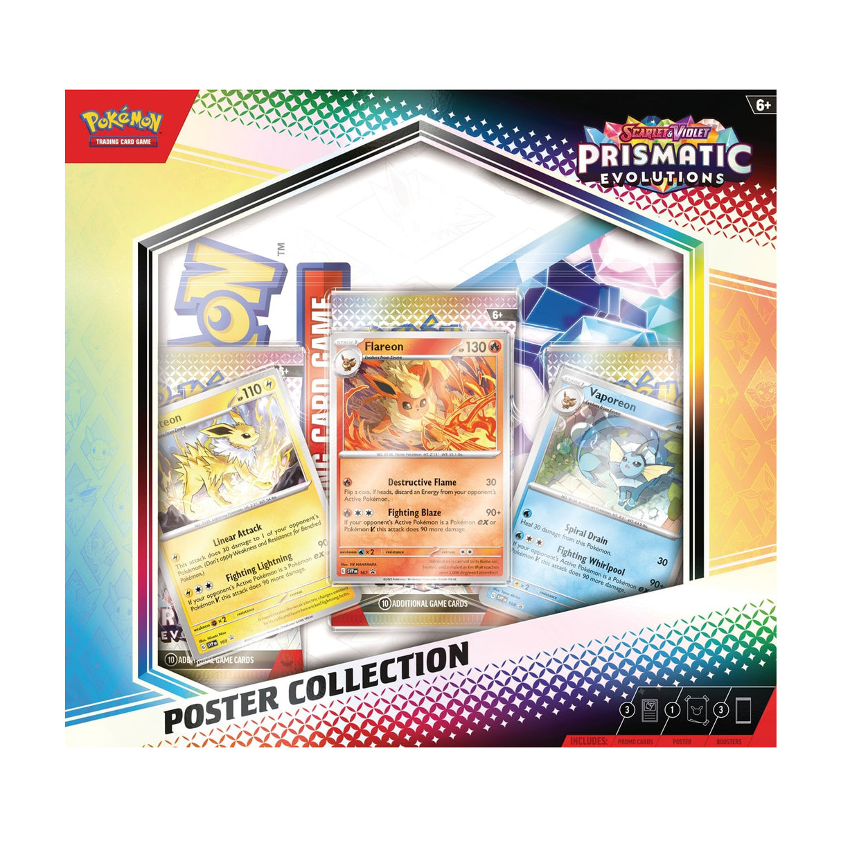 Scarlet & Violet 8.5 Prismatic Evolution Poster Collection