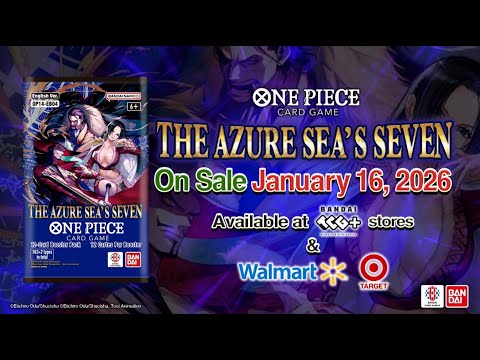 One Piece Card Game: The Azure Sea's Seven OP-14