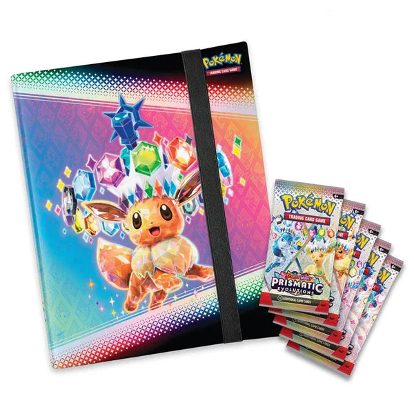 Pre-order Pokemon TCG: Scarlet &amp; Violet 8.5 - Prismatic Evolutions - Binder Collection