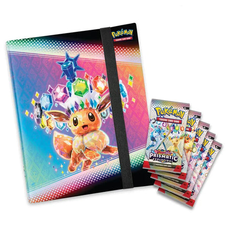 Pre-order Pokemon TCG: Scarlet &amp; Violet 8.5 - Prismatic Evolutions - Binder Collection
