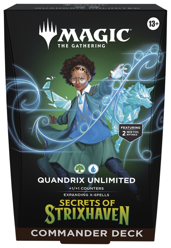 Magic the Gathering: Secrets of Strixhaven - Commander Deck Quandrix Unlimited