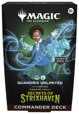 Magic the Gathering: Secrets of Strixhaven - Commander Deck Quandrix Unlimited