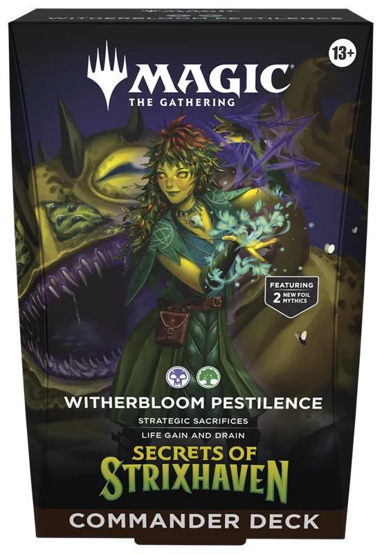 Magic the Gathering: Secrets of Strixhaven - Commander Deck Witherbloom Pestilence