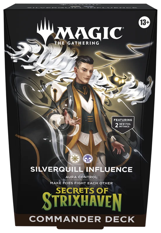 Magic the Gathering: Secrets of Strixhaven - Commander Deck Silverquill Influence