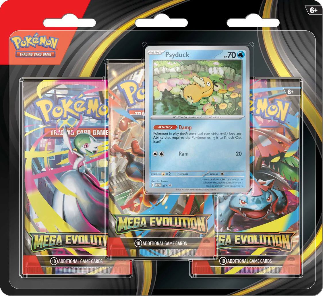 Pokémon TCG: Mega Evolution - 3-pack