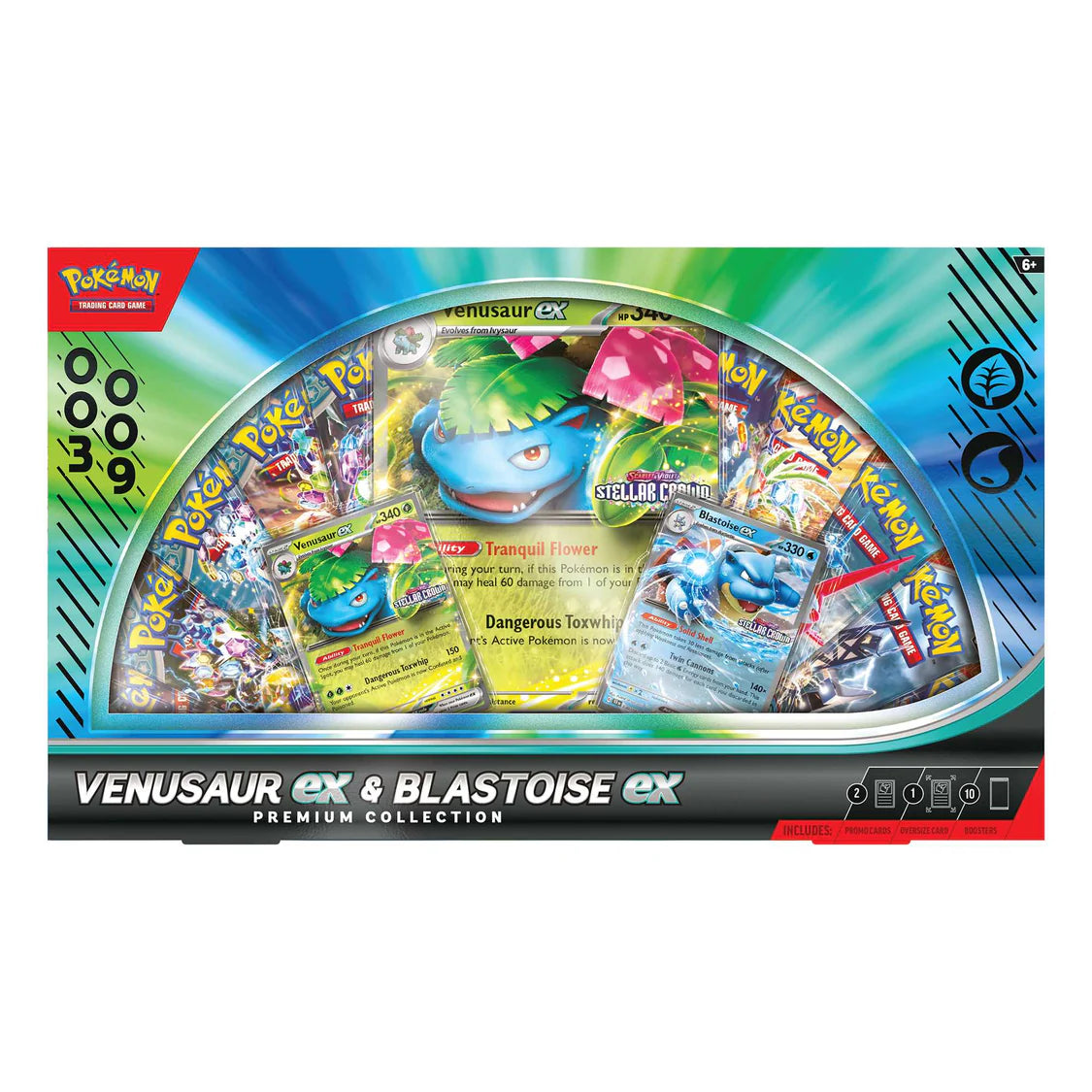 Pokémon TCG: Venusaur/Blastoise ex Premium Collection