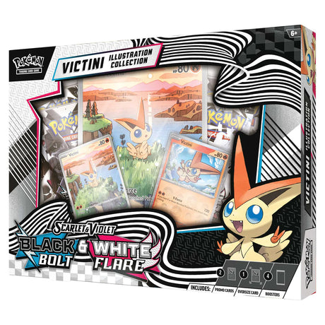 Pokémon TCG: Scarlet & Violet 10.5 - Black Bolt & White Flare Unova Victini Illustration Collection