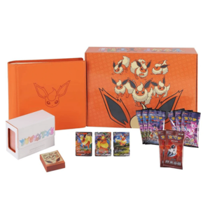 Pokemon Eevee Evolution Flareon Premium Gift Box Eeveelution (Simplified Chinese)